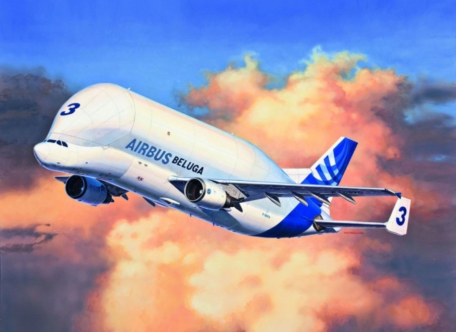 Plastični model letala Airbus A300-600ST Beluga 1/144