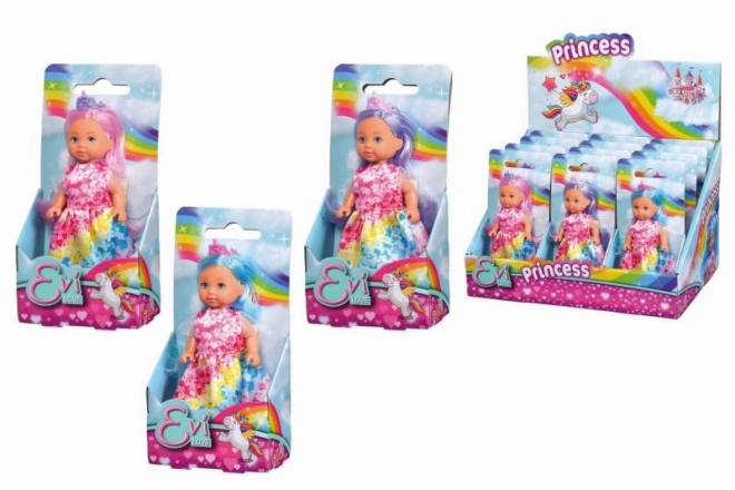 Lutka Evička mavrična princesa
