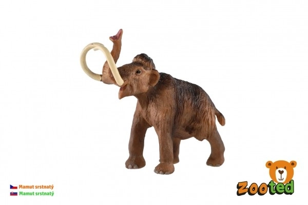 Plastična figura Volnatega mamuta 14 cm