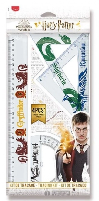 MAPED Set ravnil Harry Potter 4 kosi