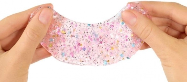 Bleščeč sluz za senzorično igro