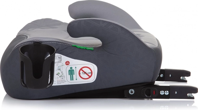 CHIPOLINO Dvodelni sedež Wing i-Size 125-150cm Isofix, Ash Grey