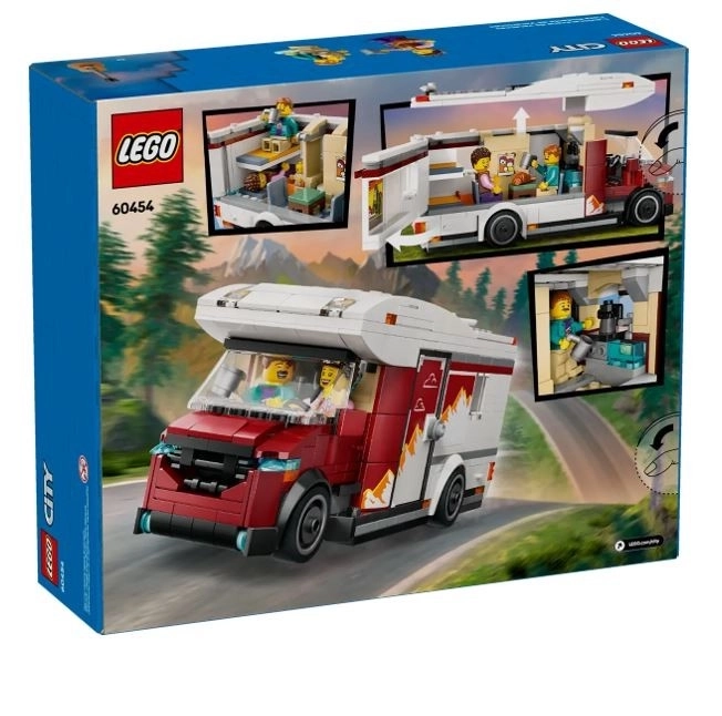LEGO City 60454 Počitniški avtodomek poln dogodivščin