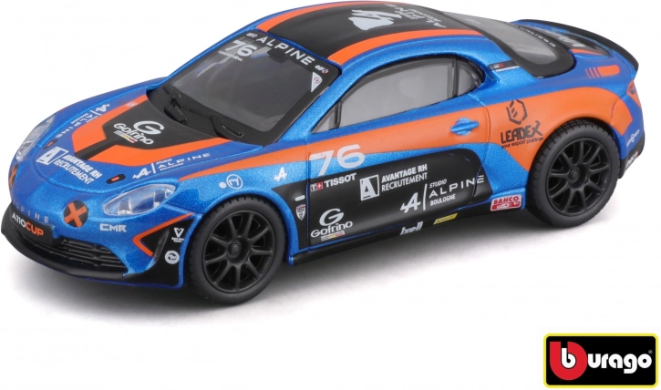 Kovinski model avtomobila 1:43 Alpine A110 Cup Racing v darilni škatli