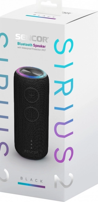Brezžični Bluetooth zvočnik Sencor Sirius 2 z LED osvetlitvijo in funkcijo TWS