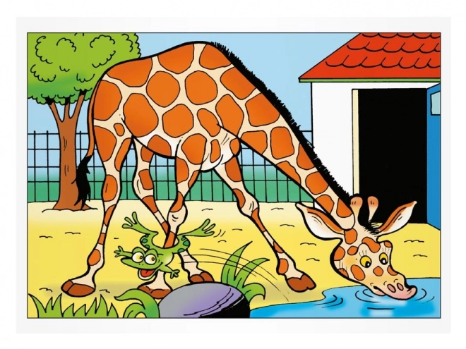 Pobarvanka MFP Obisk v ZOO