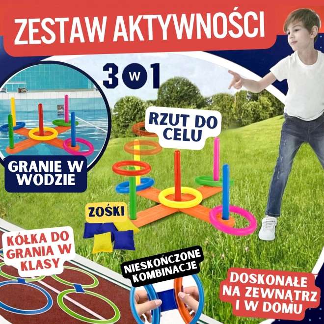 Set 3v1 igre na prostem od Woopie