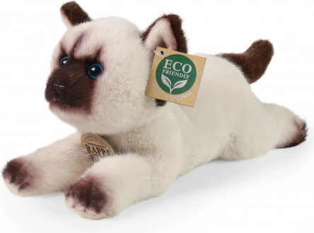 Plišasta siamska mačka Eco Friendly 20 cm