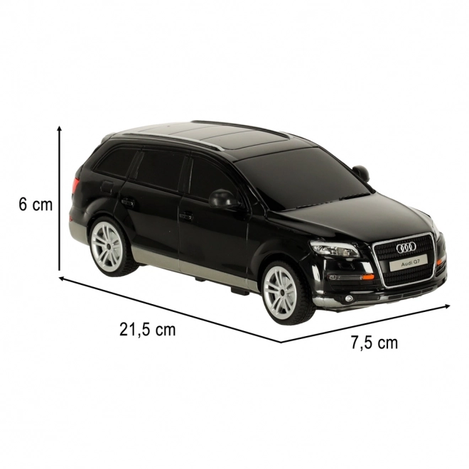 Daljinsko vodeni avtomobil Audi Q7 1:24 črna