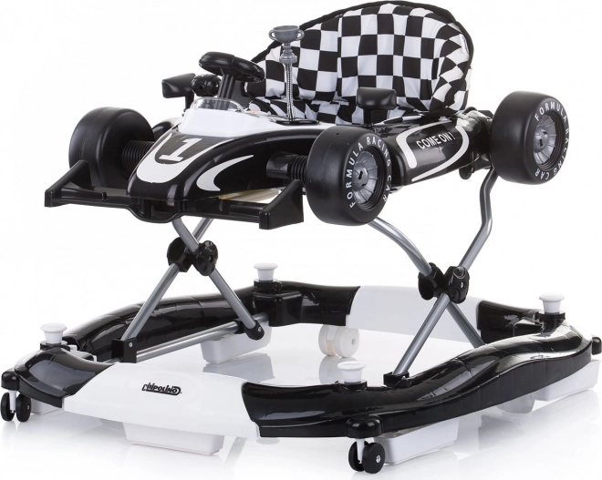 Hodulja 4v1 Car Racer – Črno-belo