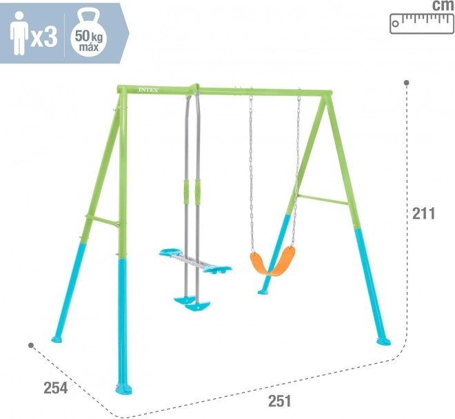 Otroško vrtno gugalnico INTEX Glider