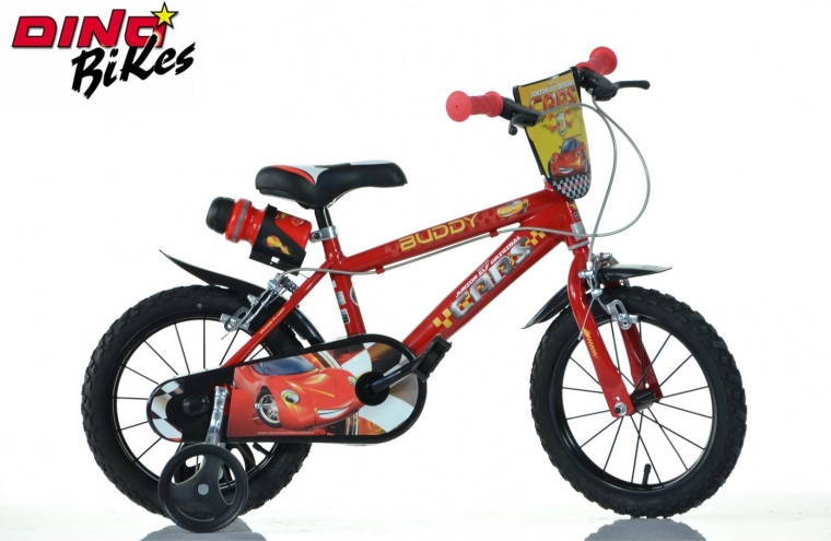 Otroško kolo 14 palcev CARS 2022 od DINO Bikes