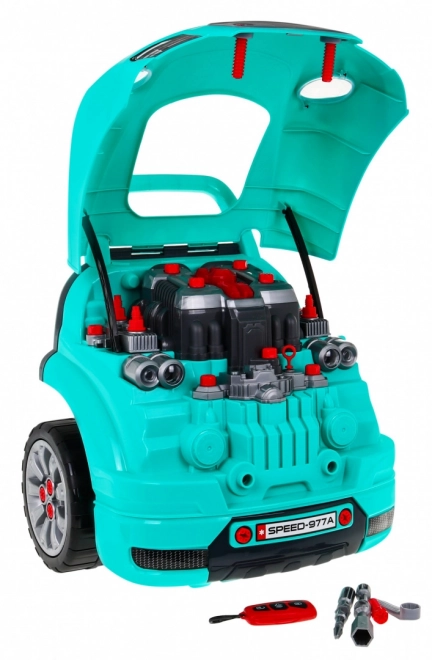 DIY Motor Master - komplet za malega mehanika modra
