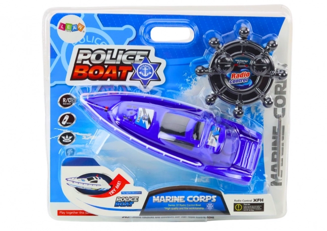 Policijski daljinsko voden RC Blue Pilot 27MHz
