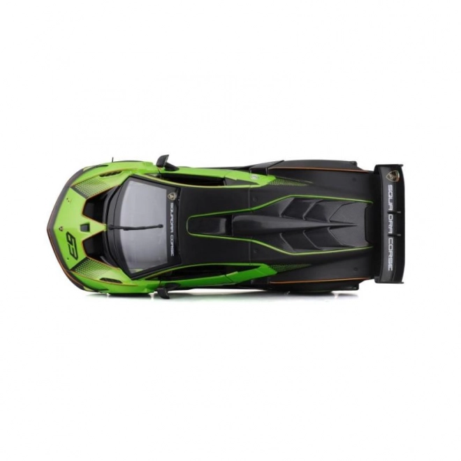 Bburago 1:24 Dirka Lamborghini Essenza SCV12 – Zelena