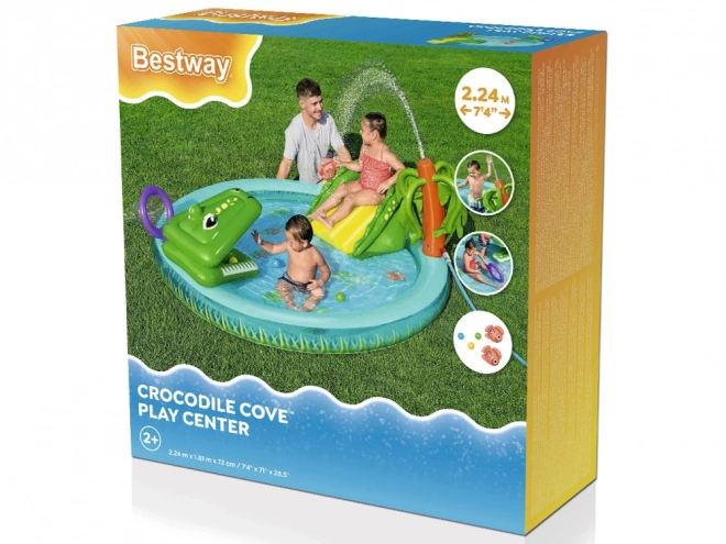 Bestway Otroško Igralno Središče Krokodil