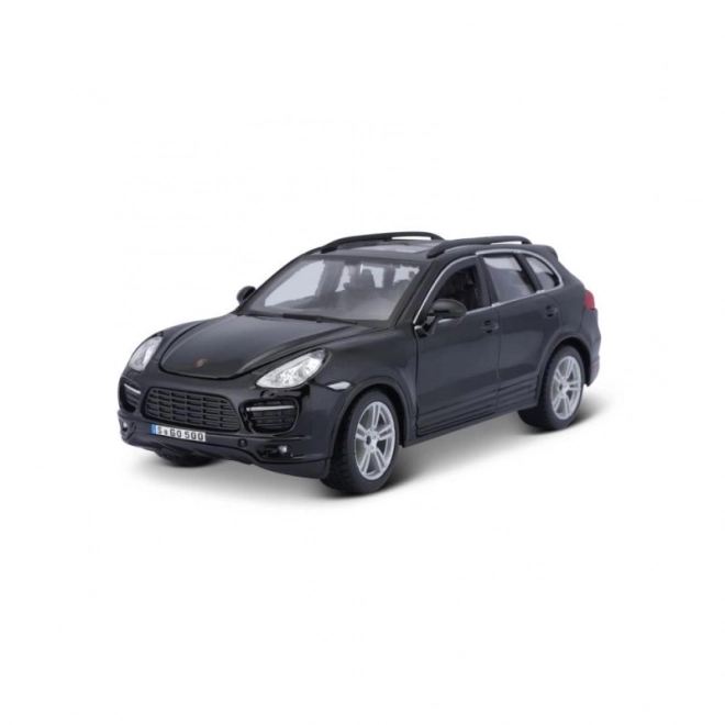 Kovinski model Porsche Cayenne Turbo črn 1/24