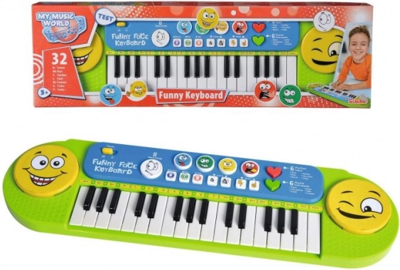 Zabaven otroški klaviaturni instrument z 32 tipkami