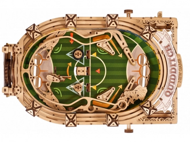 Ugears Lesena 3D mehanska sestavljanka Harry Potter - Quidditch Fliper