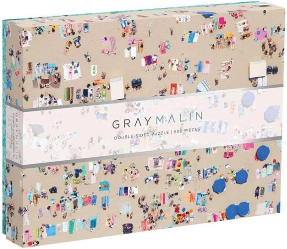 dvostranske sestavljanke Gray Malin plaža 500 kosov