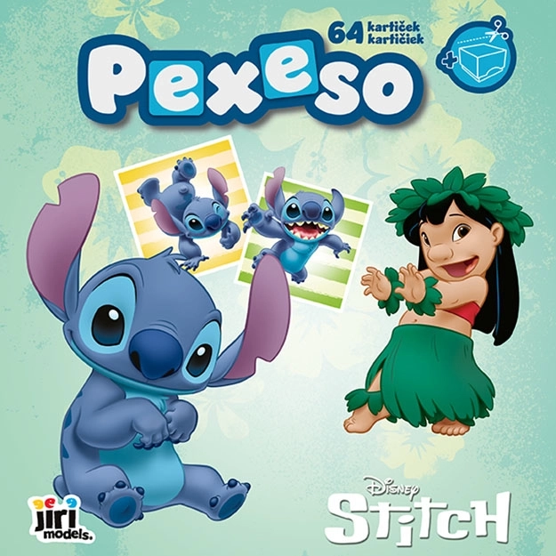 Pexeso v zvezku Lilo & Stitch