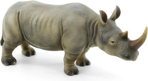 Figura belega nosoroga 28,5 cm