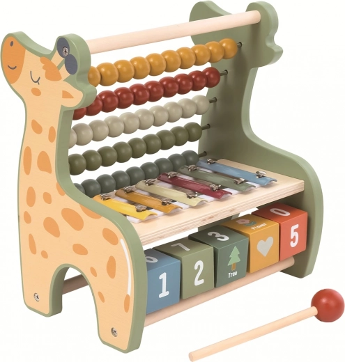 Multifunkcijski računalnik žirafa z ksilofonom 2Kids Toys
