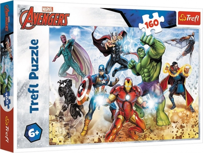 Sestavljanka 160 kosov – pripravljeni rešiti svet DISNEY MARVEL THE AVENGERS