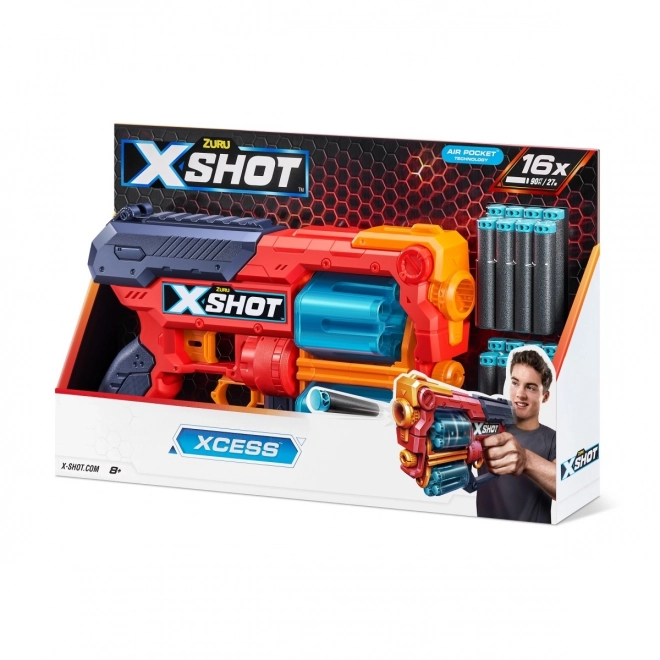 Izstreljevalec X-Shot Excel Xcess (16 puščic) oranžna