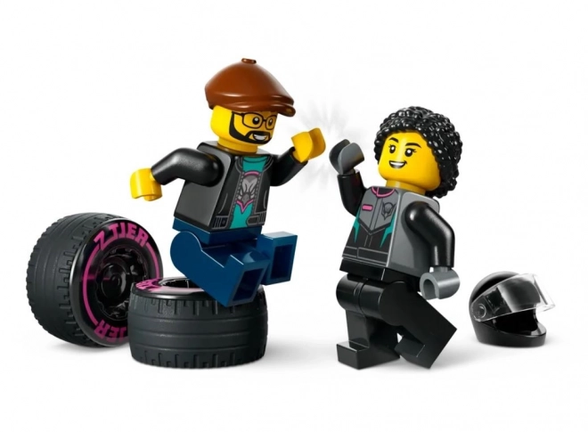 LEGO® City 60406 Tovornjak z dirkalnim avtom