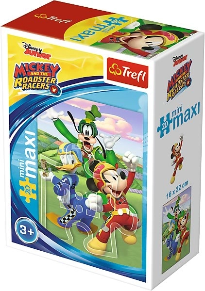 TREFL Sestavljanka Mickey Mouse Tekmovalci 20 kosov