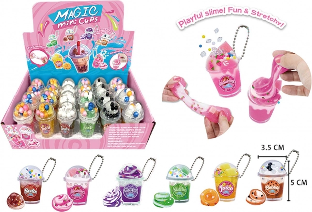 Obesek z mini sluzom v lončku