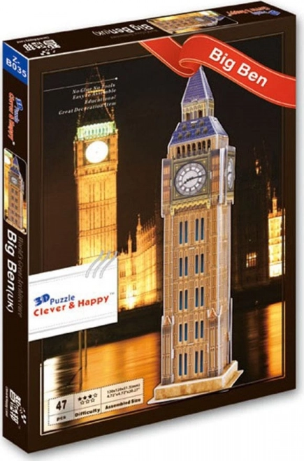 3D sestavljanka Big Ben London od Clever&Happy 47 kosov