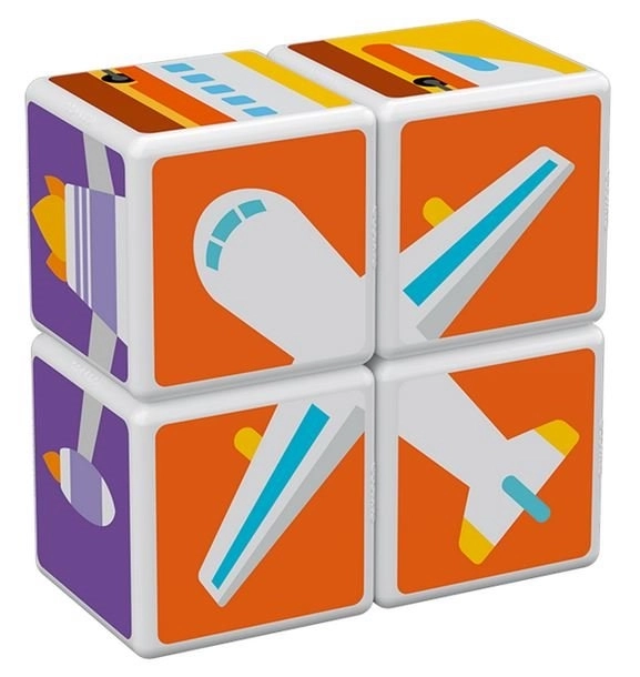 GEOMAG Magnetne kocke Magicube Prevozna sredstva