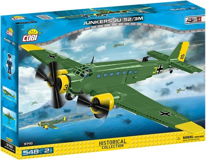Gradbeni komplet letala Junkers JU 52/3M - 548 kosov