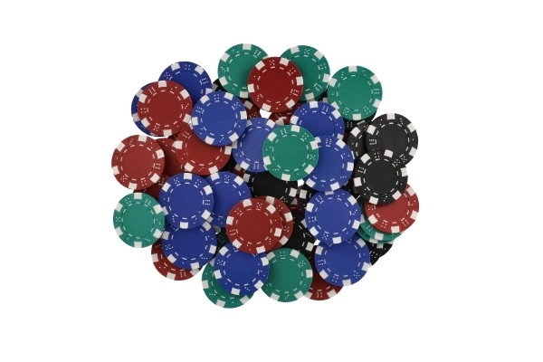 Poker set 100 kosov + karte + kocke v kovčku v škatli 28x25x8cm