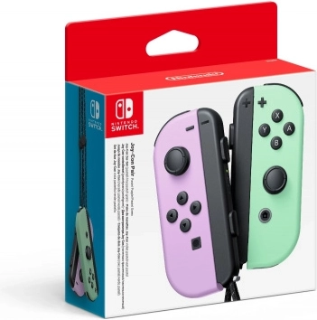 Par Joy-Con pastelno vijoličen in zelen