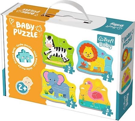 Otroški puzzle z živalicami