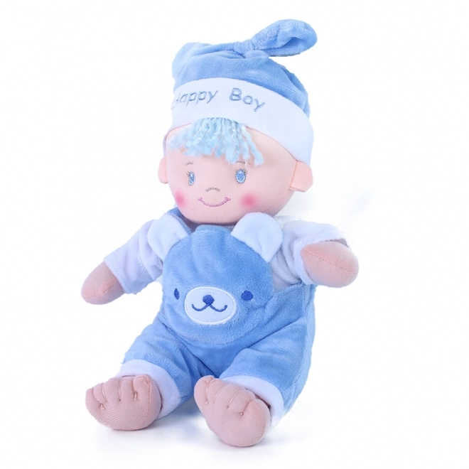 Blazinasta punčka 25 cm mimi modra e-embalaža