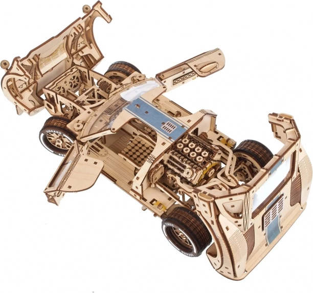 Ugears 3D lesena mehanska uganka Endurance Racer