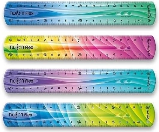 Ravnilo MAPED Twist'n Flex mavrično 20 cm