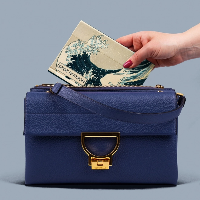NOTIQUE tedenski magnetni dnevnik Katsushika Hokusai 2025, 11 x 16 cm
