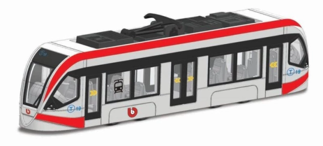 Bburago mestni avtobus in tramvaji