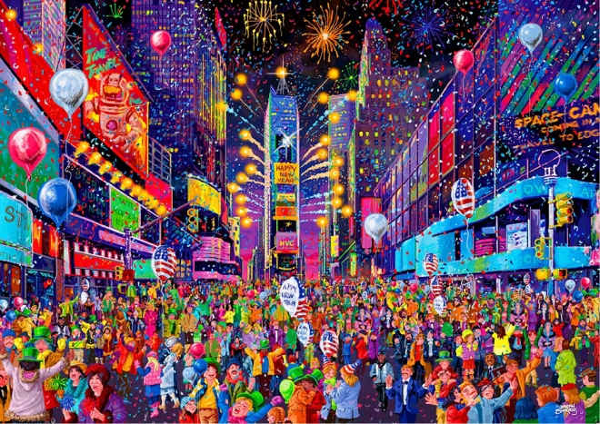 Leseno mesto Lesen puzzle Silvester 2v1, 505 kosov EKO