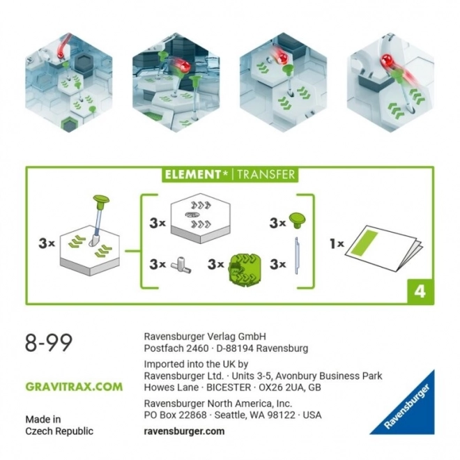 Komplet Ravensburger GraviTrax Element Transfer