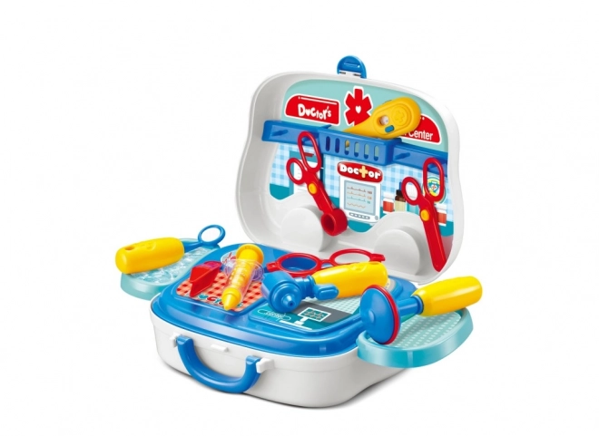 Otroški zdravniški set v kovčku