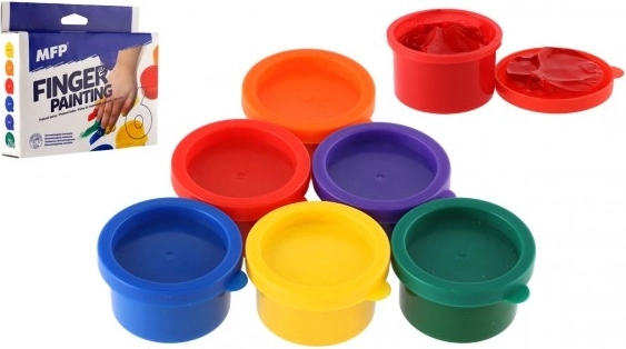 Set prstnih barv MFP 6 kos