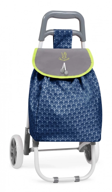 DeCuevas 52089 Zložljiva potovalna torba na kolescih 2021 - modra