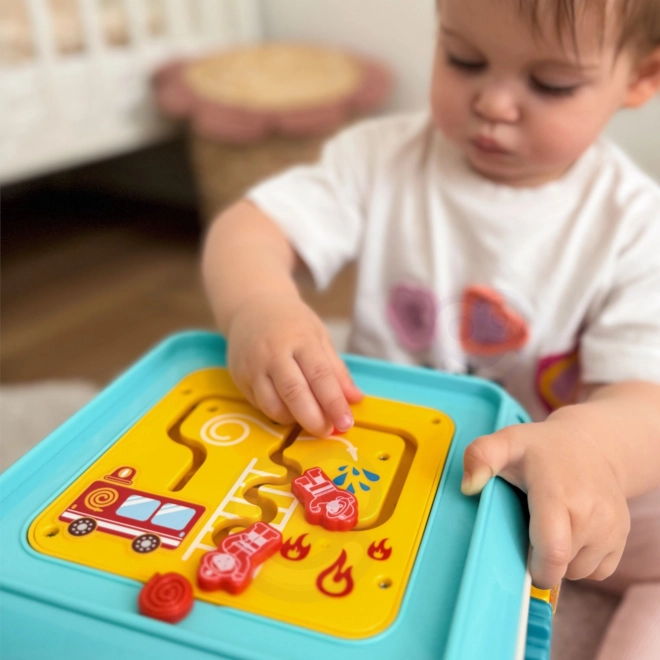 Montessori aktivna kocka 6v1