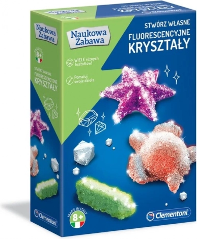 Znanstveni komplet fluorescenčni kristali